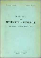 Lezioni di matematica generale vol.2 di Federico Cafiero, Antonio Zitarosa edito da Liguori