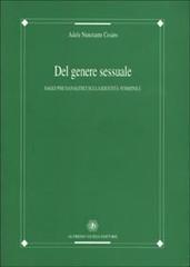Del genere sessuale. Saggi psicoanalitici sulla identità femminile di Adele Nunziante Cesàro edito da Guida