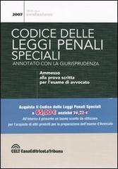 Codice delle leggi penali speciali annotato con la giurisprudenza edito da La Tribuna