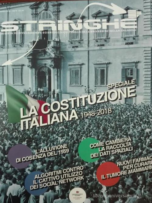 La Costrituzione italiana. Speciale Stringhe edito da Centro Editoriale e Librario