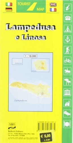 Lampedusa e Linosa 1:50.000 edito da Belletti