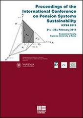 Proceedings of the international conference on pension systems sustainability edito da Maggioli Editore