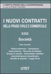 I nuovi contratti nella prassi civile e commerciale vol.22 edito da UTET