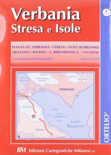 Verbania, Stresa e isole 1:16.000 edito da Edizioni Cart. Milanesi