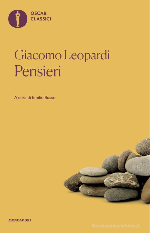 Pensieri di Giacomo Leopardi edito da Mondadori