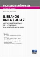 Il bilancio dalla A alla Z di Riccardo Bauer, Antonio Cavaliere edito da Maggioli Editore