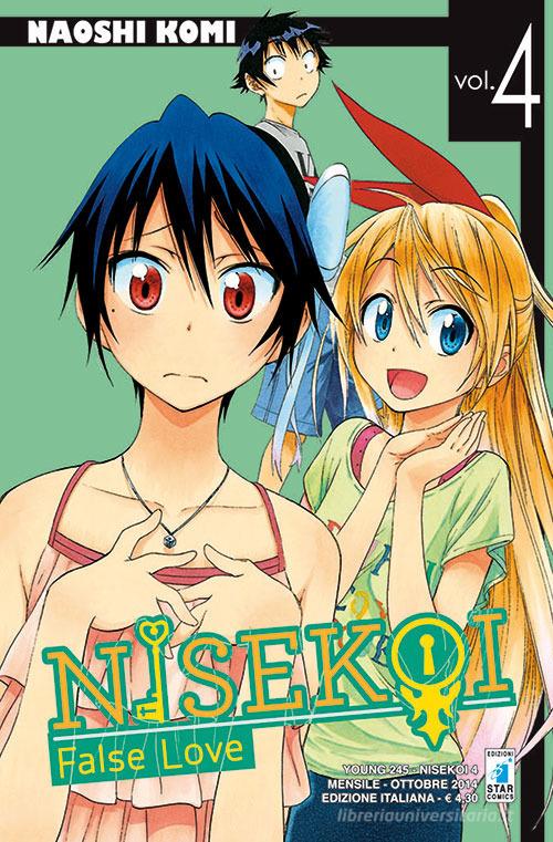 Nisekoi. False love vol.4 di Naoshi Komi edito da Star Comics
