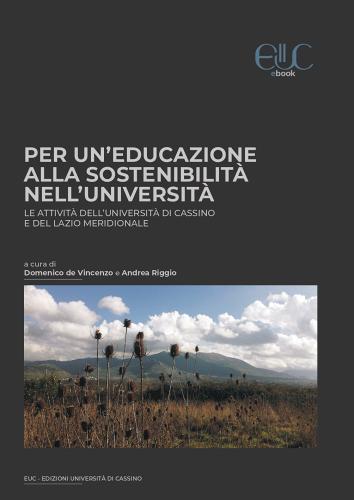 Per un'educazione alla sostenibilità nell'Università edito da Università di Cassino