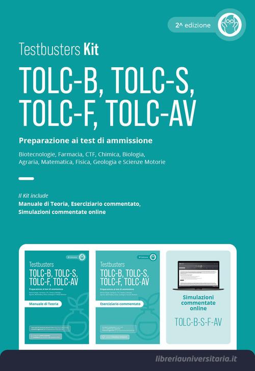 Testbusters TOLC-B-S-F-AV. Kit edito da Testbusters