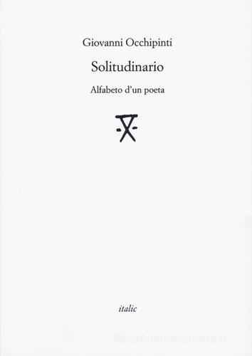 Solitudinario. Alfabeto d'un poeta di Giovanni Occhipinti edito da Italic
