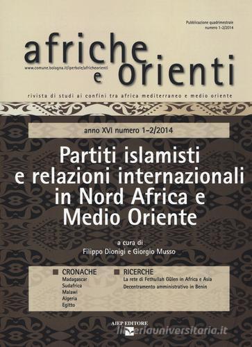 Afriche e Orienti   (2014) vol.1-2 edito da Aiep