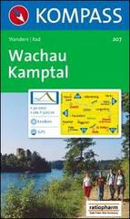 Carta escursionistica n. 207. Austria. Ad est delle Alpi. Vienna, Stiria... Wachau, Nibelungengau 1:50.000. DVD-ROM digital map. Ediz. bilingue edito da Kompass