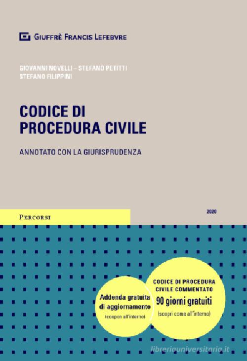 Codice di procedura civile. Annotato con la giurisprudenza edito da Giuffrè