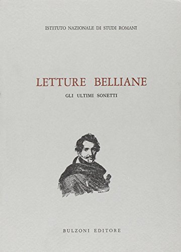 Letture belliane vol.10 edito da Bulzoni
