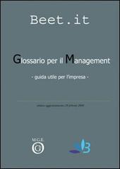 Glossario per il management. Guida utile per l'impresa edito da Meligrana Giuseppe Editore