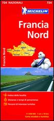 Francia nord 1:1.000.000 edito da Michelin Italiana
