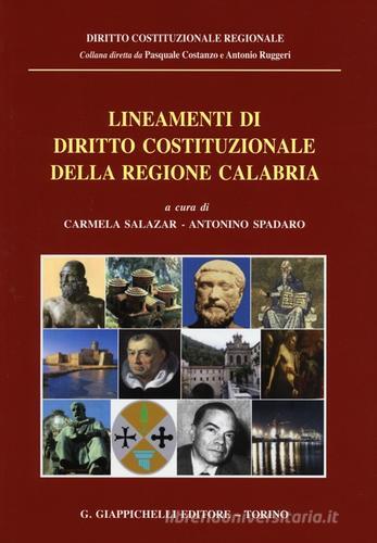 Lineamenti di diritto costituzionale della regione Calabria edito da Giappichelli