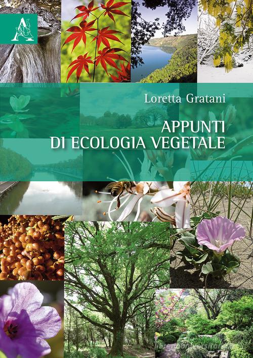 Appunti di ecologia vegetale di Loretta Gratani edito da Aracne