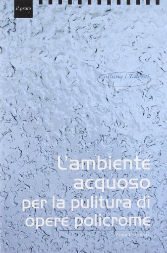 L' ambiente acquoso per la pulitura di opere policrome di Paolo Cremonesi edito da Il Prato