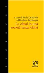Le classi in una società senza classi edito da Booklet Milano