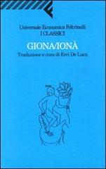 Giona/Ionà edito da Feltrinelli