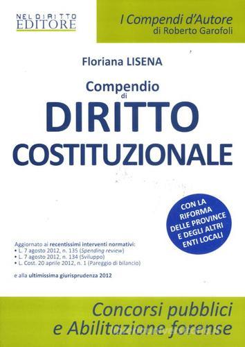 Compendio di diritto costituzionale di Floriana Lisena edito da Neldiritto.it
