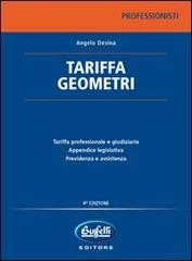 Tariffa geometri di Angelo Desina edito da Buffetti