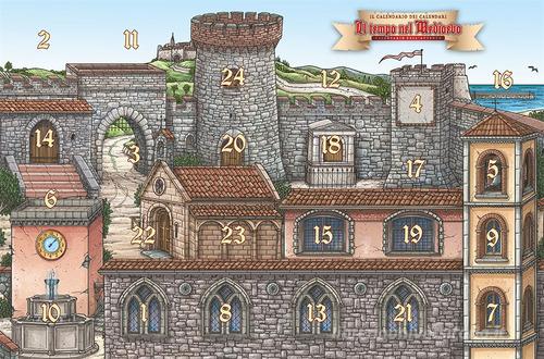 Il tempo nel Medioevo. Il Calendario dei Calendari.. Calendario dell'Avvento. Ediz. illustrata di Attilio Bartoli Langeli, Eleonora Rava edito da Frate Indovino