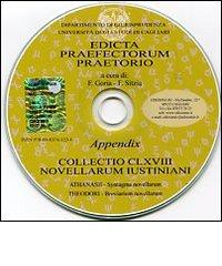 Edicta praefectorum praetorio. Ediz. italiana, latina e greca. CD-ROM edito da AV
