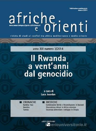 Afriche e Orienti  (2014) vol.3 edito da Aiep