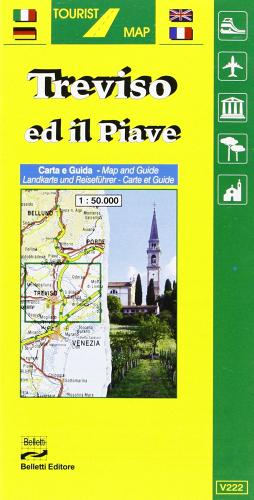 Treviso. Il Piave 1:50.000 edito da Belletti