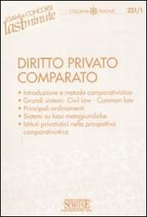Diritto privato comparato edito da Edizioni Giuridiche Simone