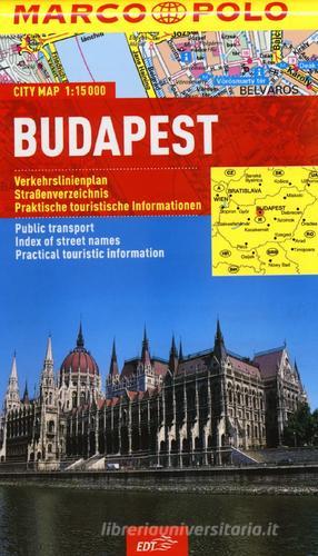 Budapest 1:15.000 edito da Marco Polo