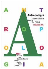 Antropologia. Ediz. inglese vol.16 edito da Ledizioni