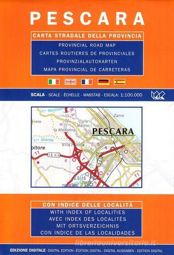 Pescara. Carta stradale della provincia 1:100.000 edito da LAC