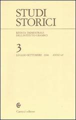 Studi storici (2006) vol.3 edito da Carocci