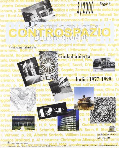Controspazio (2000) vol.5 edito da Gangemi Editore