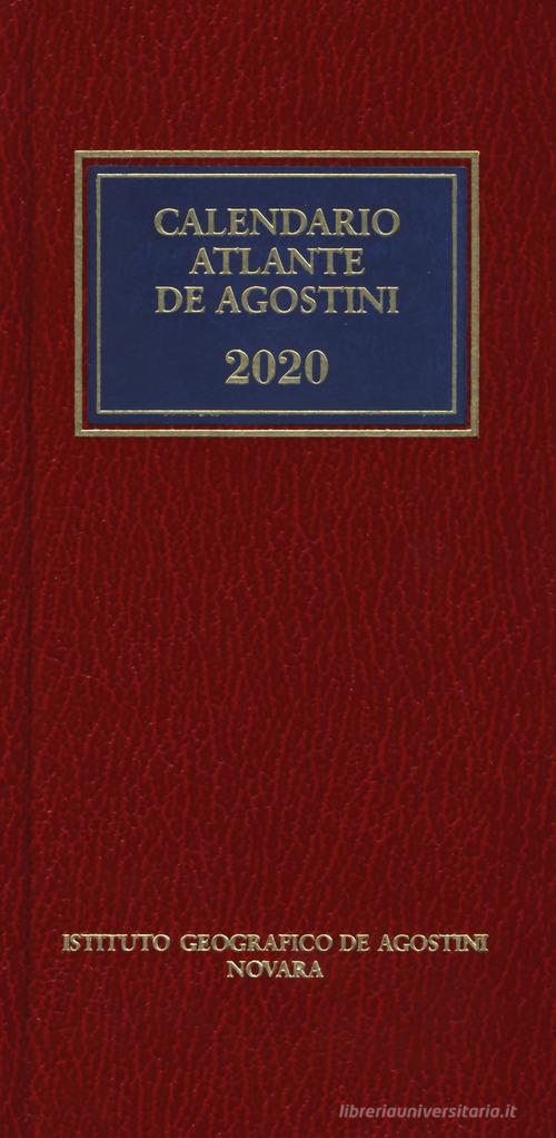 Calendario atlante De Agostini 2020. Con applicazione online: Bestseller in  Atlanti mondiali e planisferi - 9788851171315