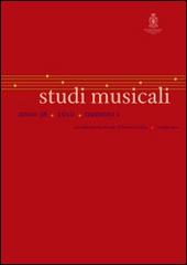 Studi musicali (2010) vol.1 edito da Accademia Nazionale di Santa Cecilia