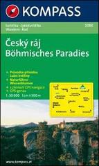 Carta escursionistica n. 2086. Repubblica Ceca. Böhmisches Paradies 1:50.000. Adatto a GPS. DVD-ROM digital map edito da Kompass