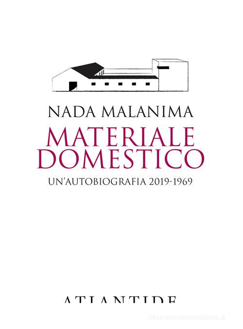 Materiale domestico. Un'autobiografia 2019-1969 di Nada Malanima edito da Atlantide (Roma)