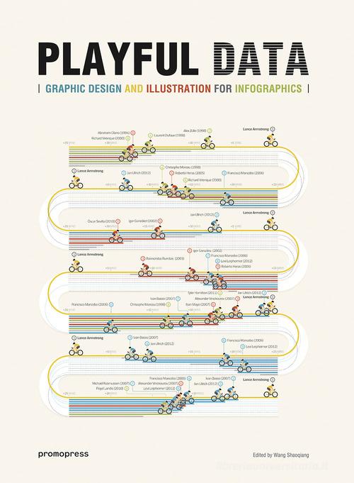 Playful data. Graphic design and Illustration for infographics edito da Promopress