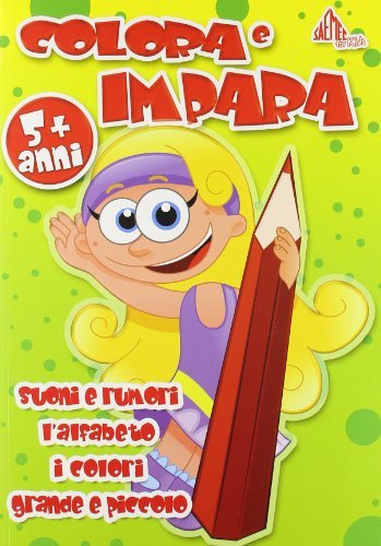 Colora e impara l'alfabeto, i conti, grande e piccolo, suoni e rumori vol.2 edito da Saemec for kids