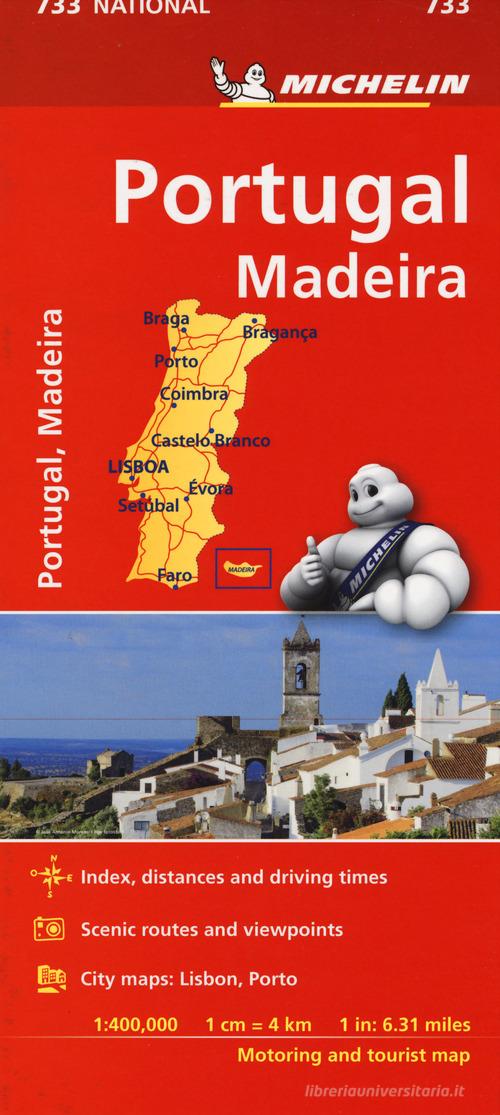 Portugal. Madeira 1:400.000 edito da Michelin Italiana