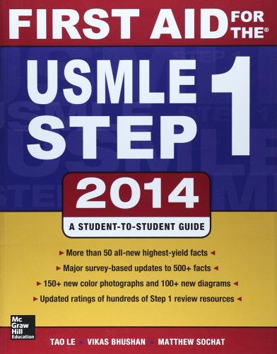 First aid for the USMLE. Step 1 di Le Tao edito da McGraw-Hill Education