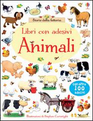 Animali. Con adesivi di Jessica Greenwell, Stephen Cartwright edito da Usborne Publishing