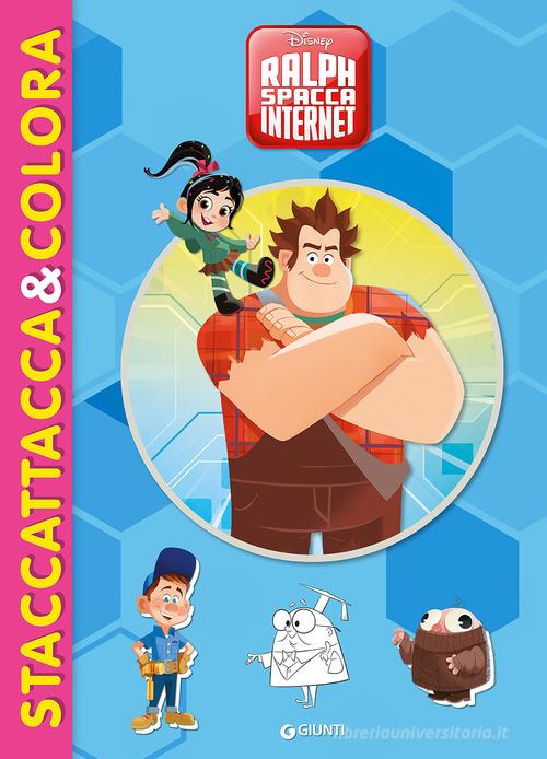 Ralph Spacca Internet. Staccattacca&colora. Con adesivi. Ediz. illustrata edito da Disney Libri