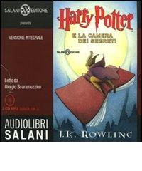 Harry Potter e la camera dei segreti letto da Giorgio Scaramuzzino. Audiolibro. 2 CD Audio formato MP3. Ediz. integrale vol.2 di J. K. Rowling edito da Salani