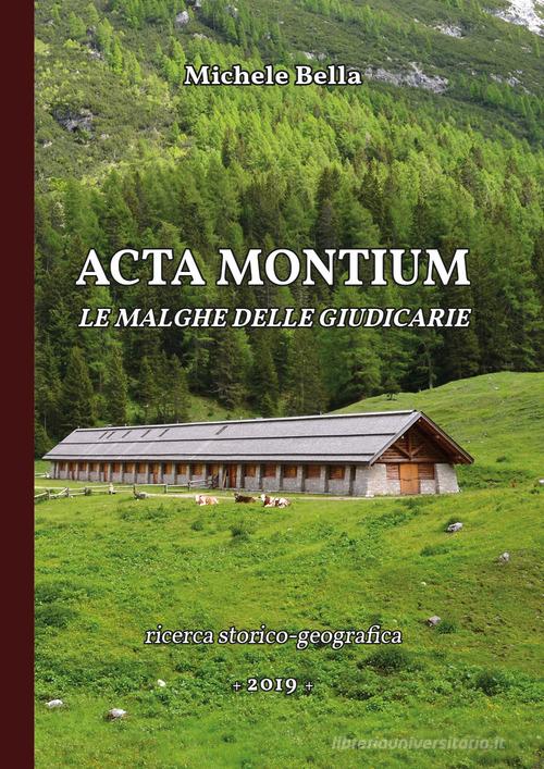 Acta Montium. Le malghe delle Giudicarie di Michele Bella edito da Youcanprint