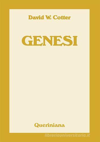 Genesi di David Cotter edito da Queriniana